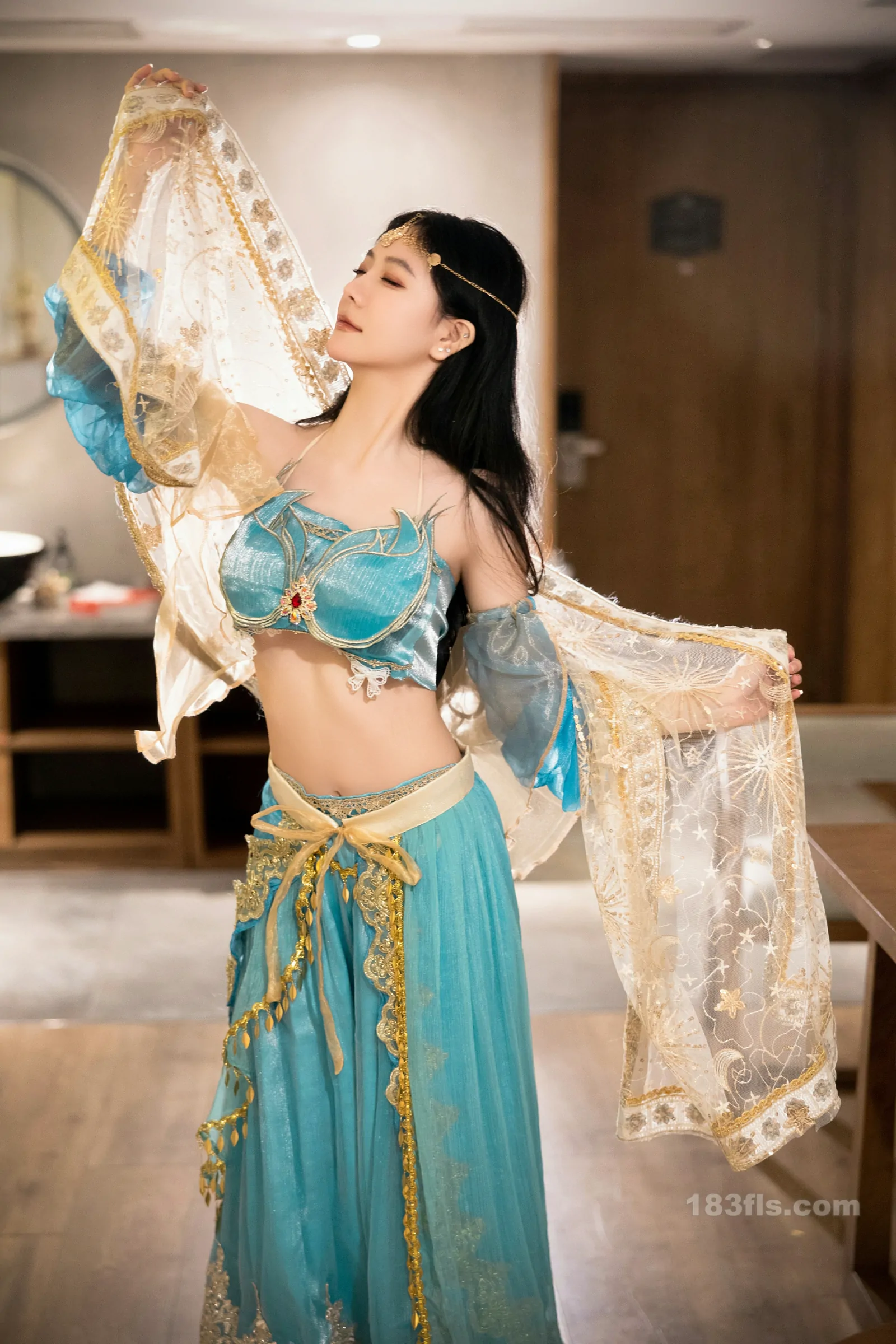Gallery -         xiuren秀人网 - XiuRen 福利谢小蒽(幼幼)大尺度内购无码流出西域舞娘 - 妹妹美 - Sister Beauty -        - image 3
