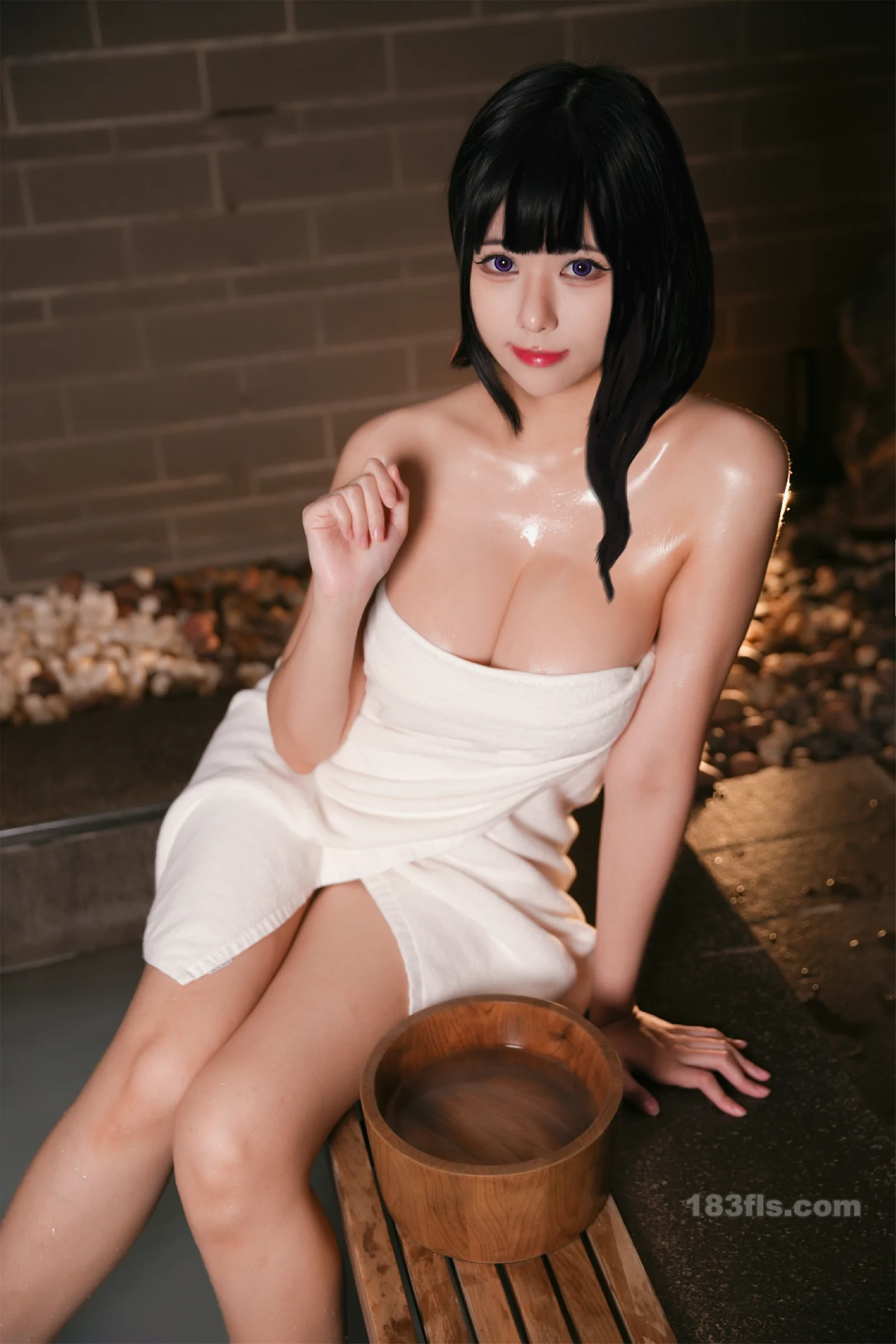 Gallery -         巨乳小空sora - CosFans温泉浴室 - 妹妹美 - Sister Beauty -        - image 1