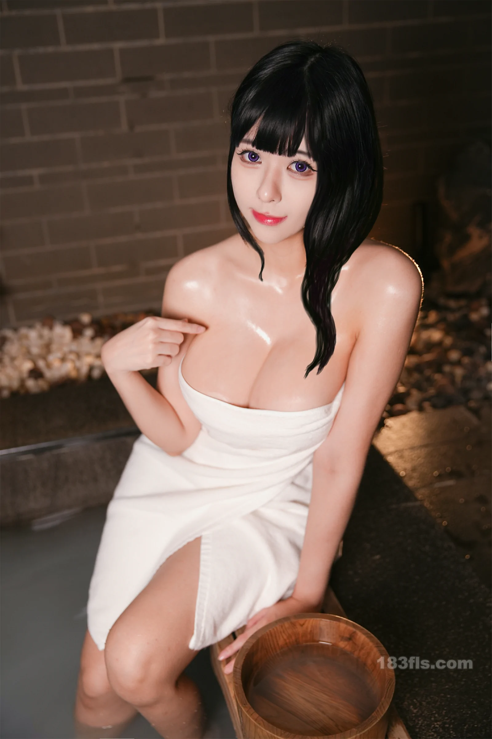 Gallery -         巨乳小空sora - CosFans温泉浴室 - 妹妹美 - Sister Beauty -        - image 2