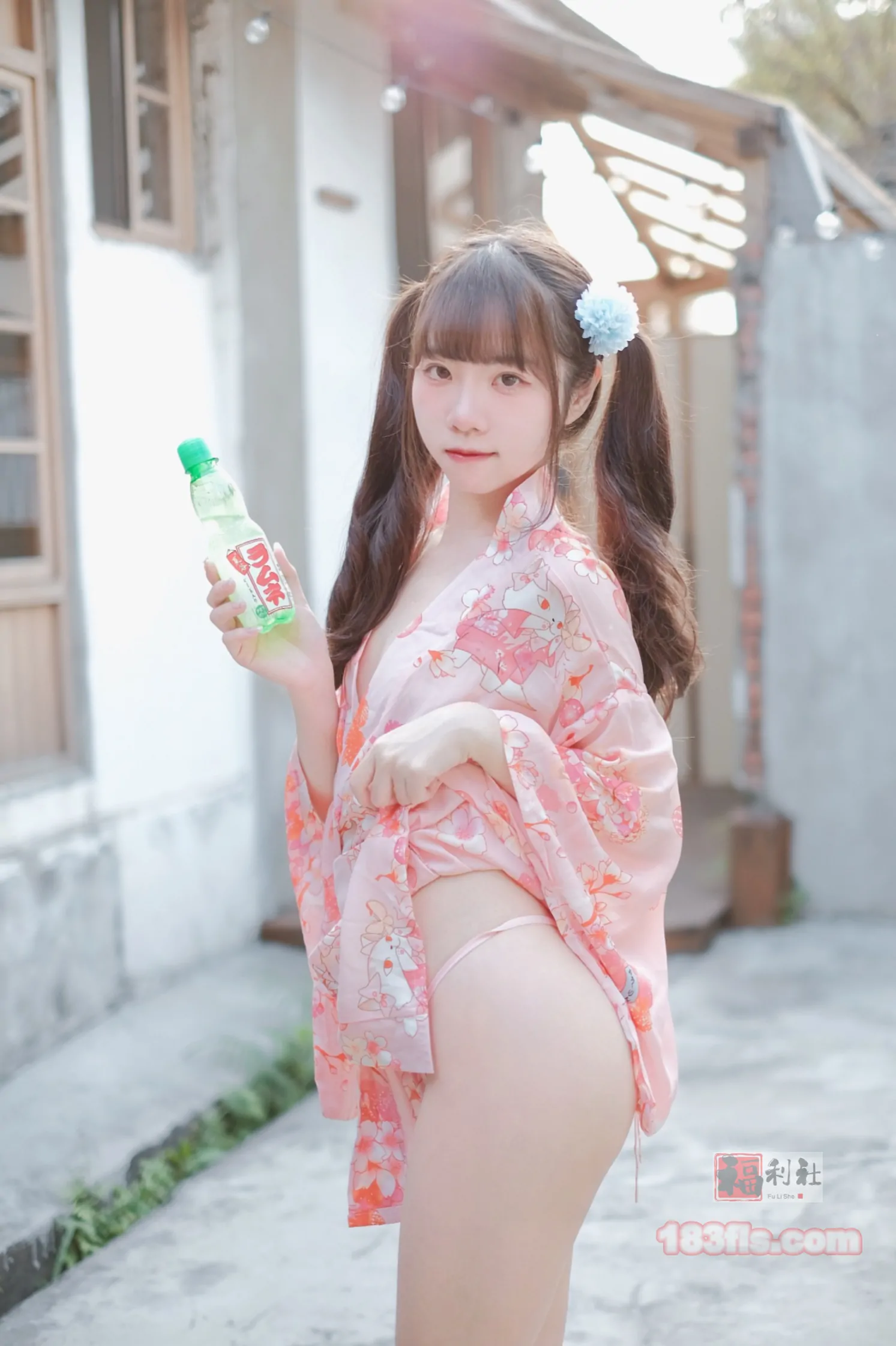 Gallery -         可可小白兔 - 夏日浴衣 純慾粉嫩少女 - 妹妹美 - Sister Beauty -        - image 1