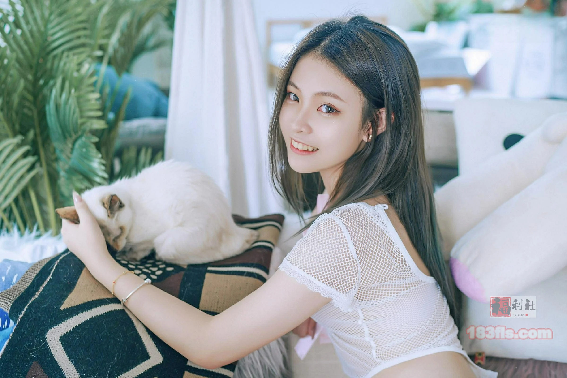 Gallery -         明媚少女私拍晨晨粉嫩红樱桃沐浴阳光中 - 妹妹美 - Sister Beauty -        - image 6